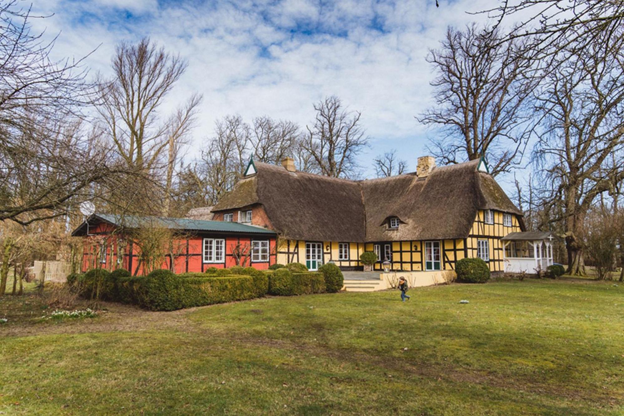 Herrenhaus Gut Dorotheenthal Damp Exterior foto